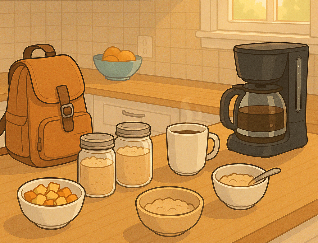 morning routine for single parents